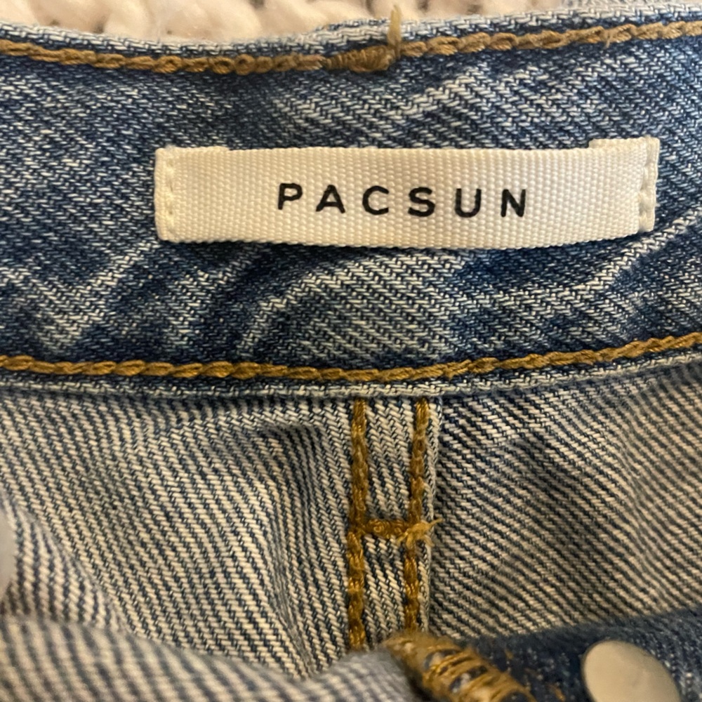 Pacsun Ripped High Rise Straight - Picture 3 of 3